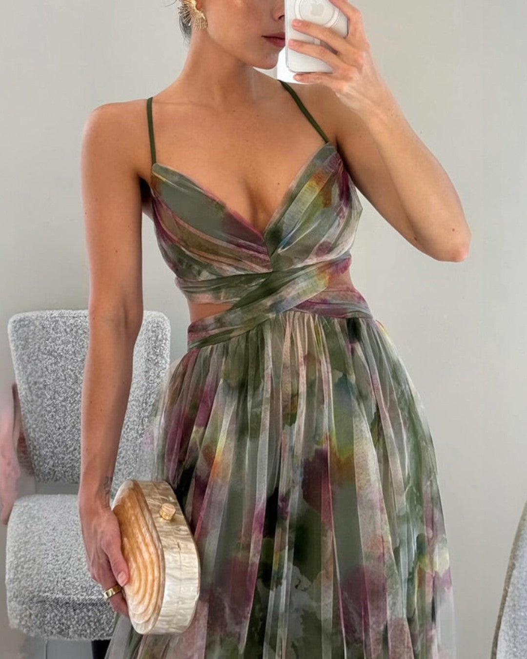 Julia | Floral Maxi Dress