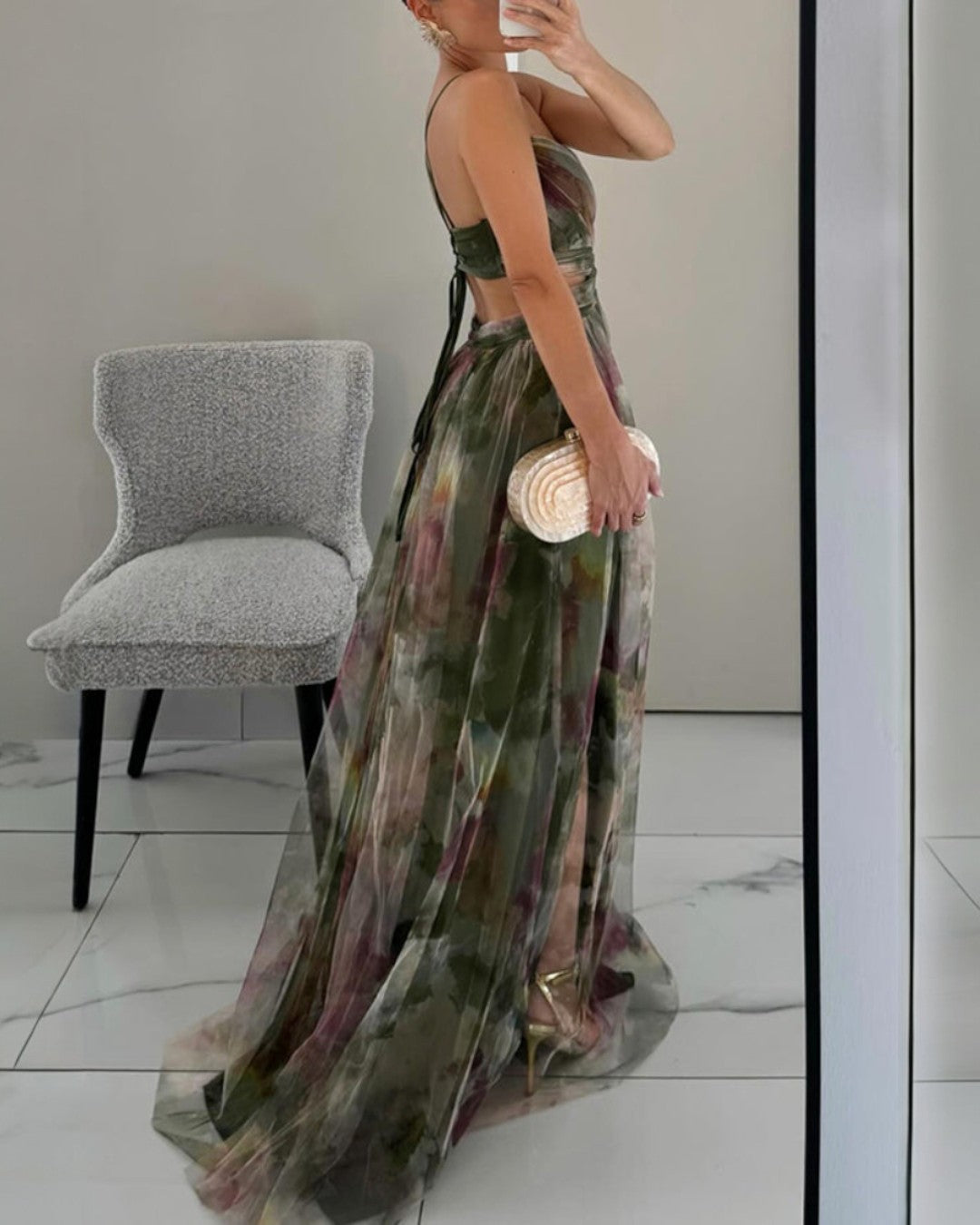 Julia | Floral Maxi Dress
