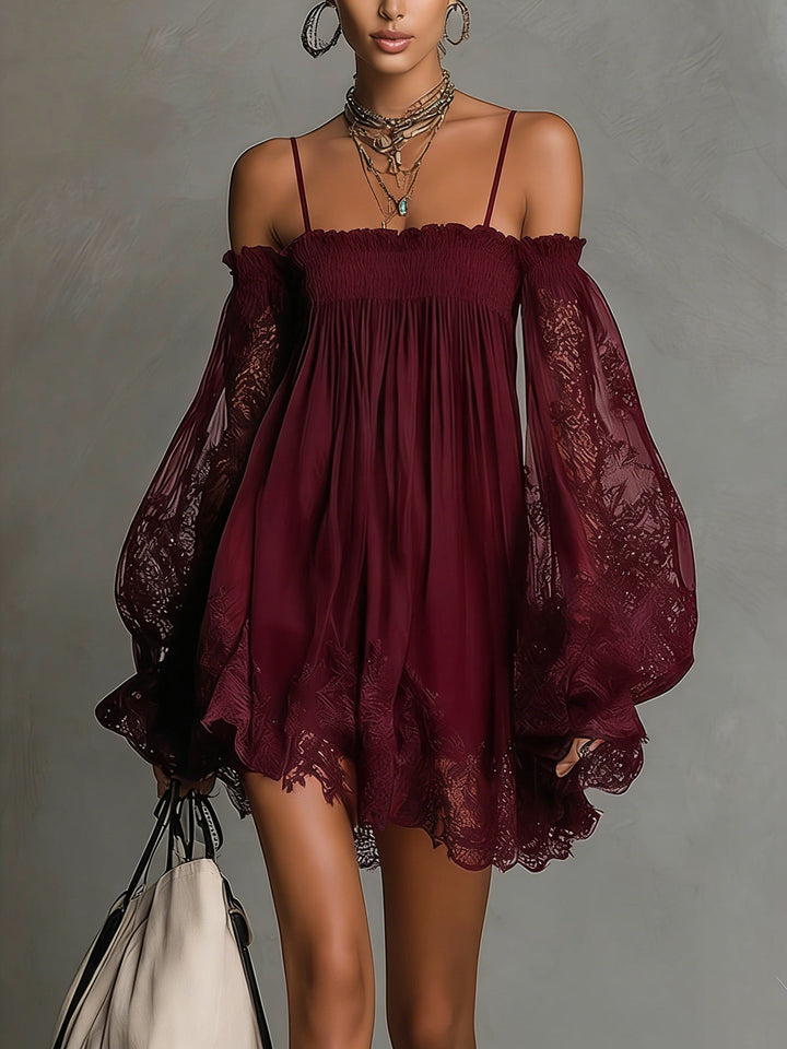 Noemi | Chiffon Mini Dress