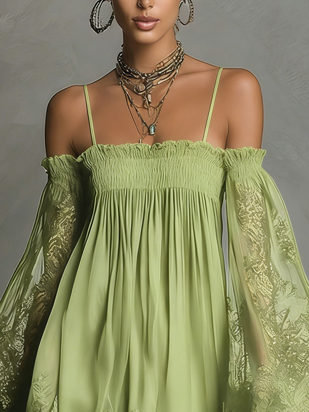 Noemi | Chiffon Mini Dress