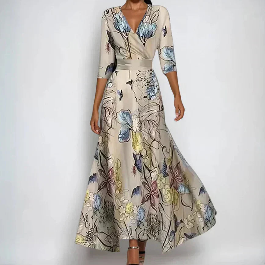 Lucinda  Luxury Floral Dress