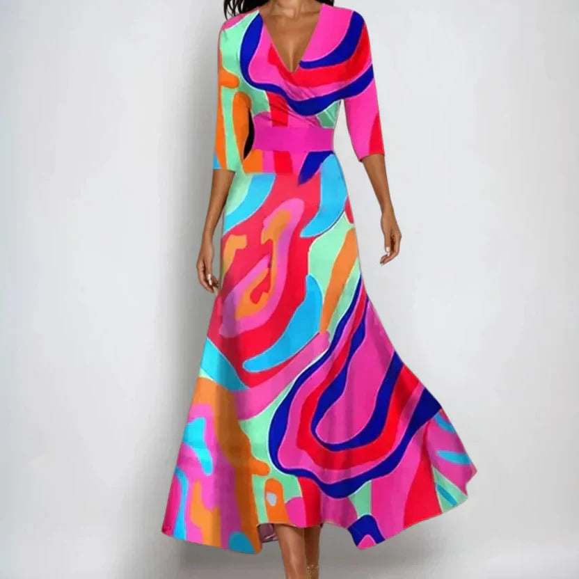 Lucinda  Luxury Floral Dress
