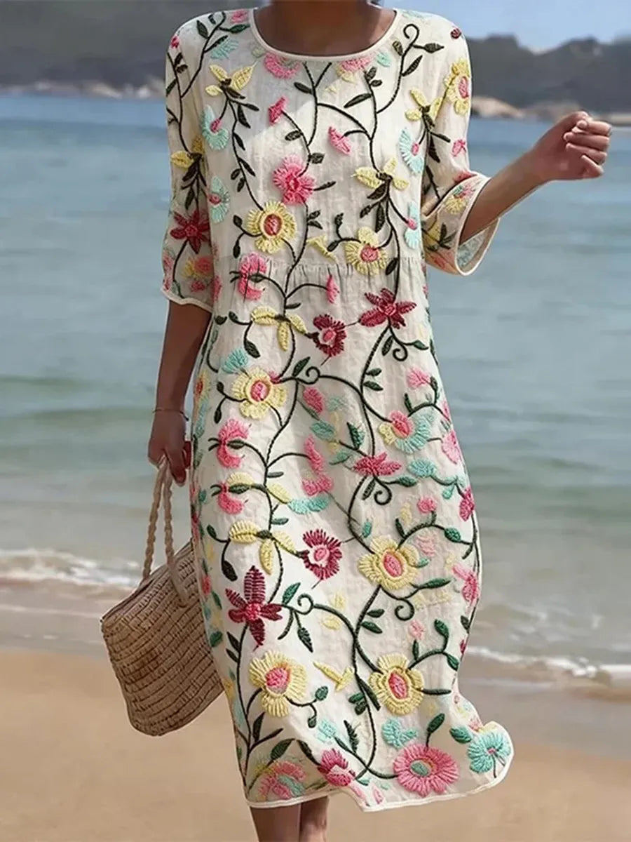 Stella | Elegant Floral Dress