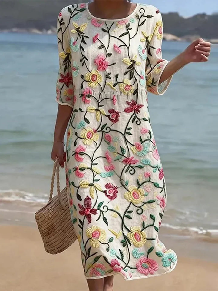 Stella | Elegant Floral Dress