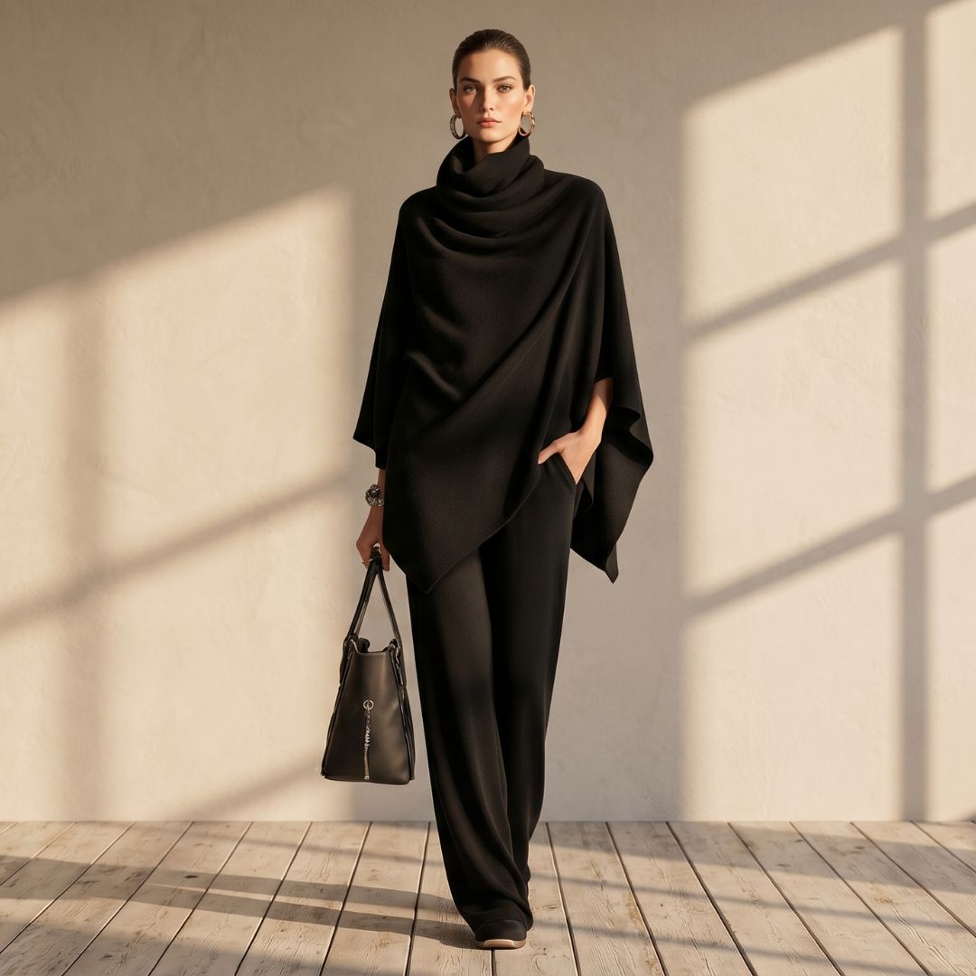 Seraphine™ | Elegant Drape Two-Piece Set