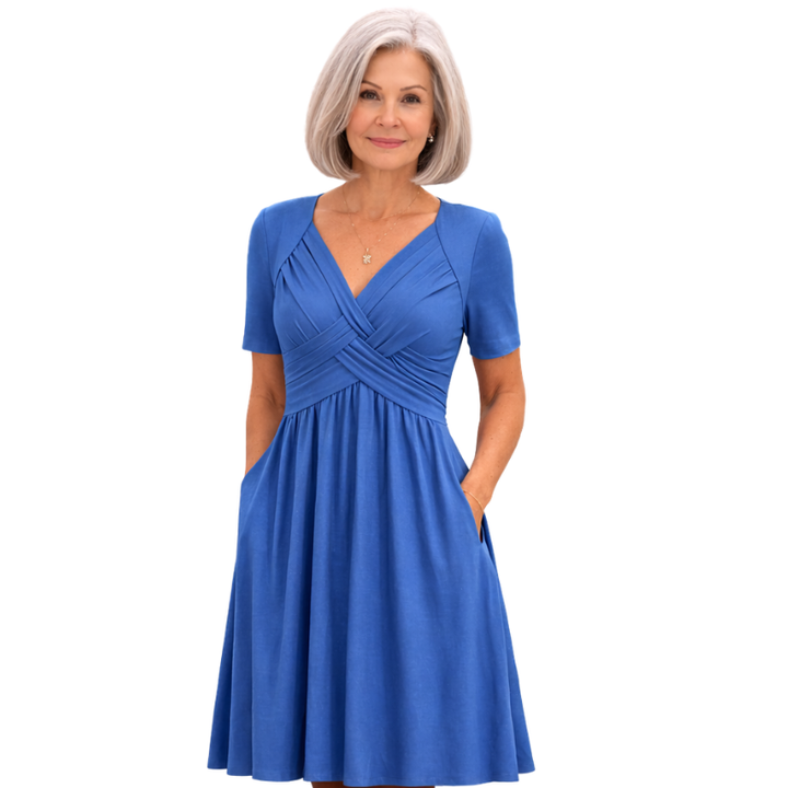 Ava | Midi Dress with Tummy Control