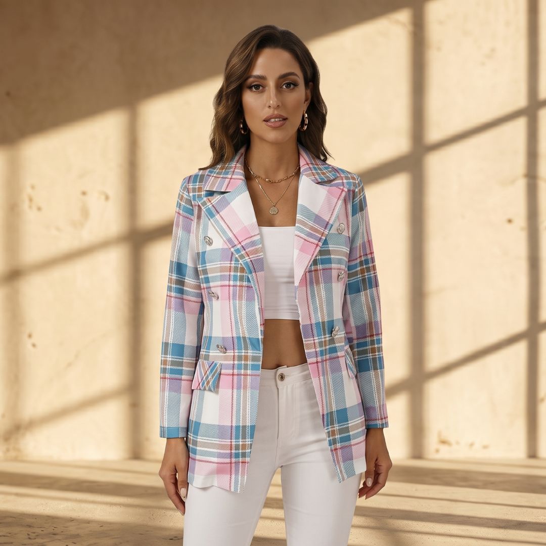 Layla™ - Stylish Multicolor Blazer