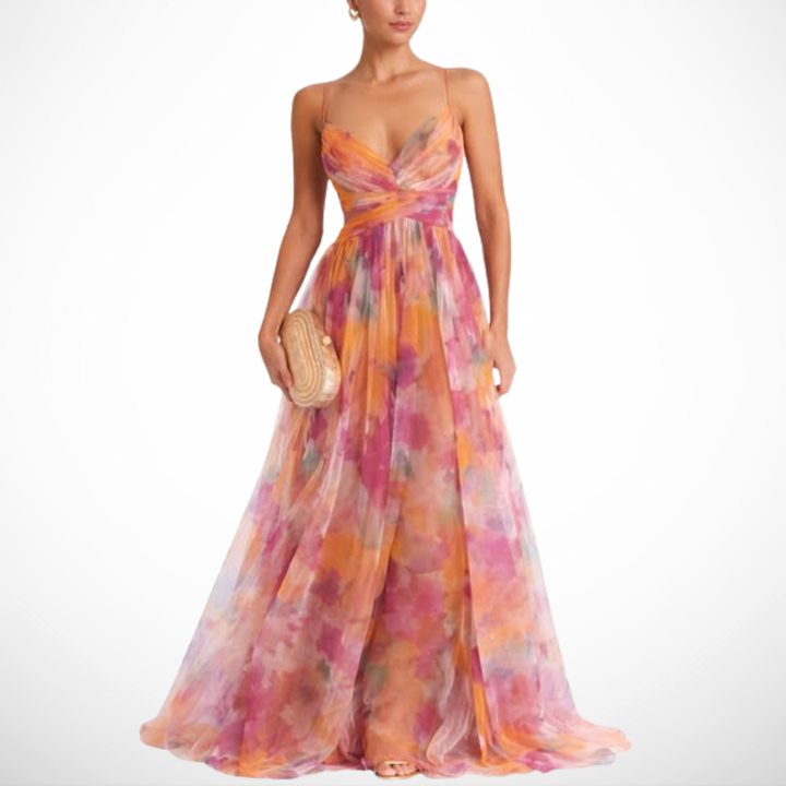 Julia | Floral Maxi Dress