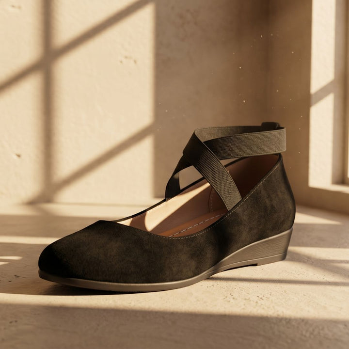 Calerinne | Closed Wedge Ballerina Shoes