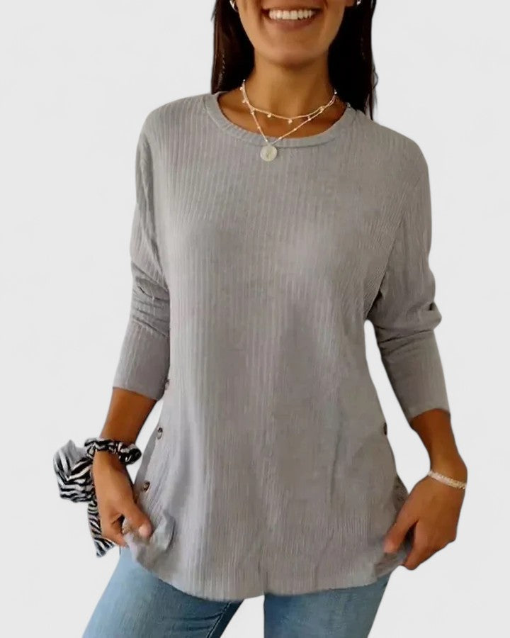 Jamie | Elegant Crew Top