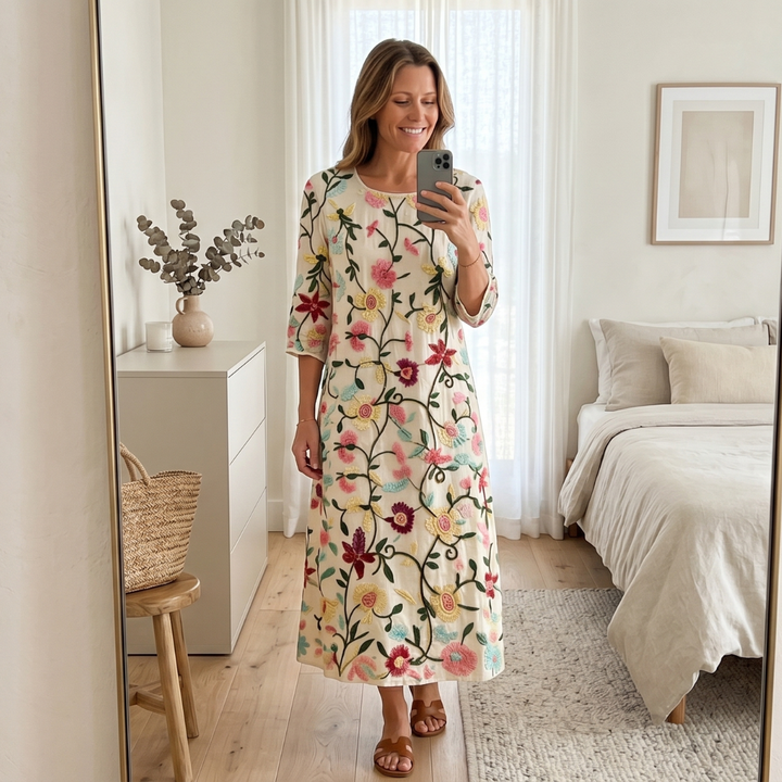 Rebecca | Women's Floral Pattern Dress