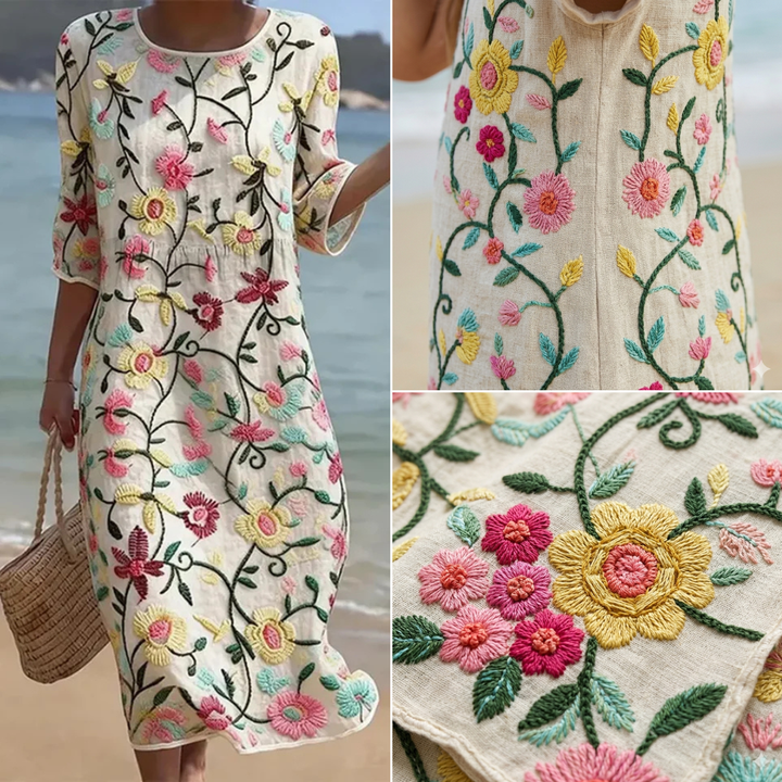 Stella | Elegant Floral Dress