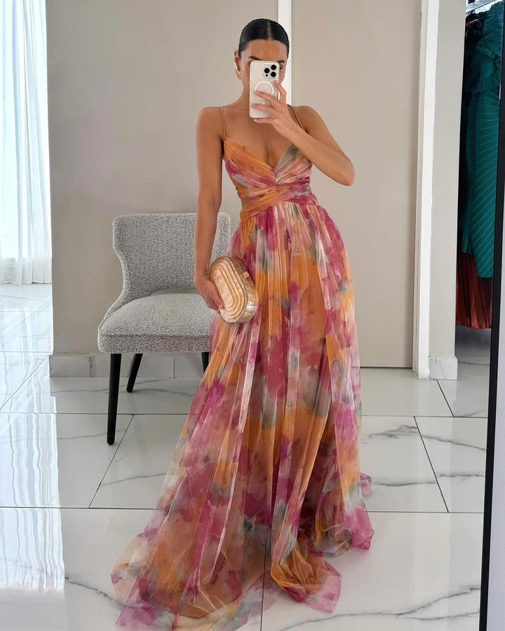 Julia | Floral Maxi Dress