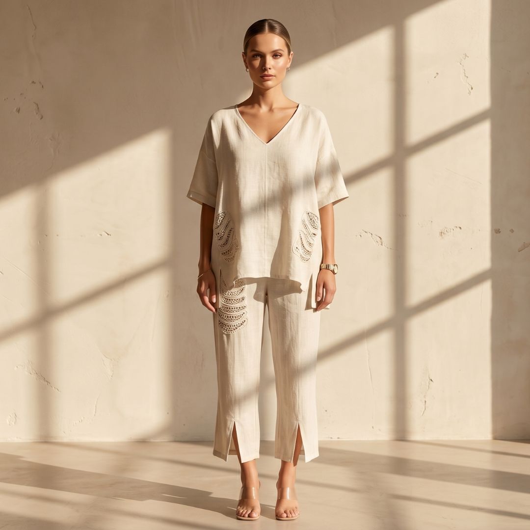 Bianca | Elegant Two-Piece Summer Set For The Sunny Days