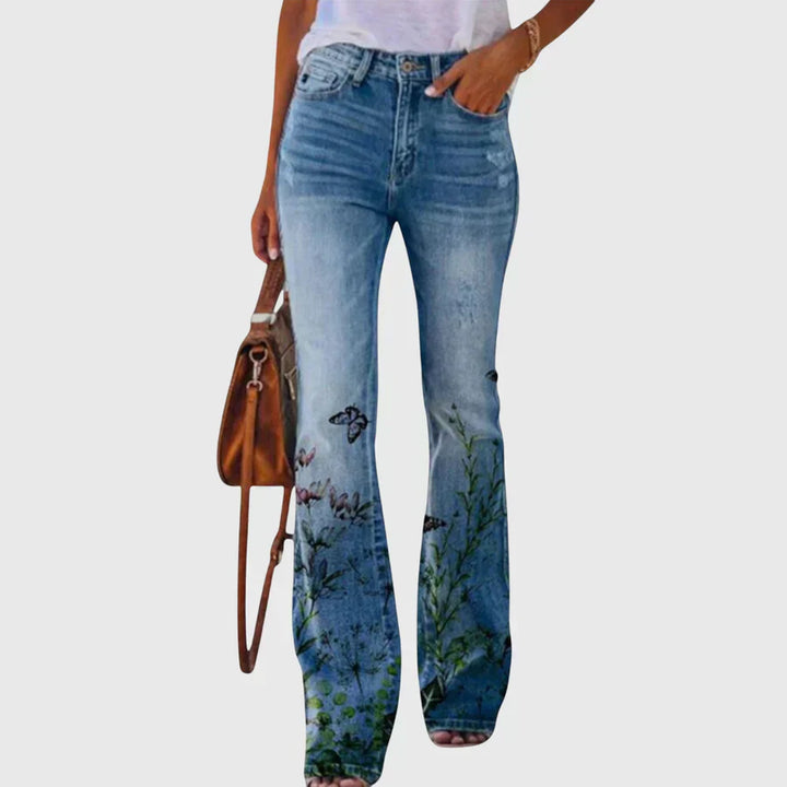 Rose | Pants with Flowers