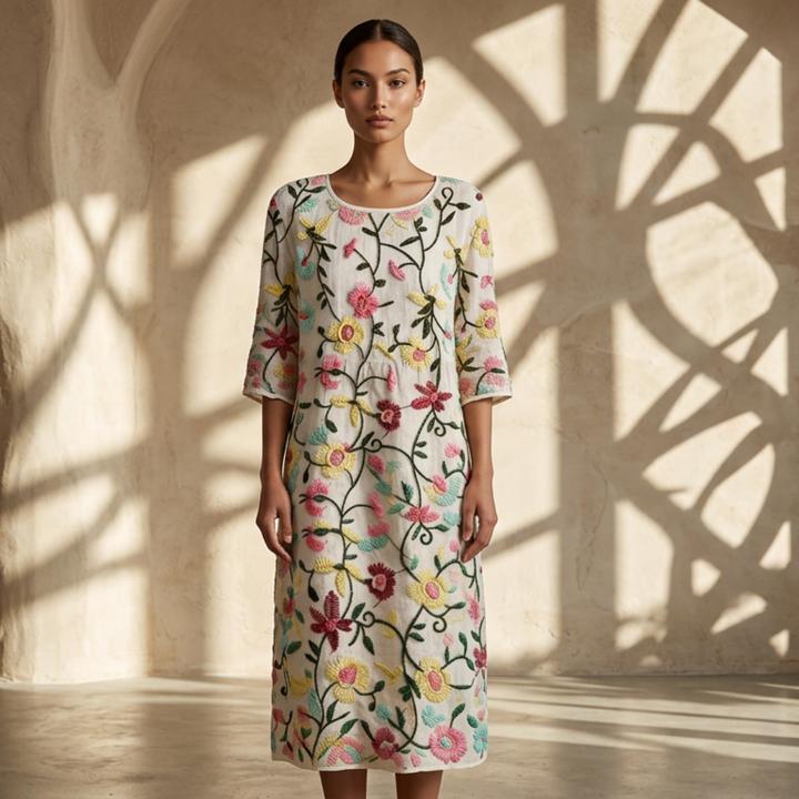 Stella | Elegant Floral Dress