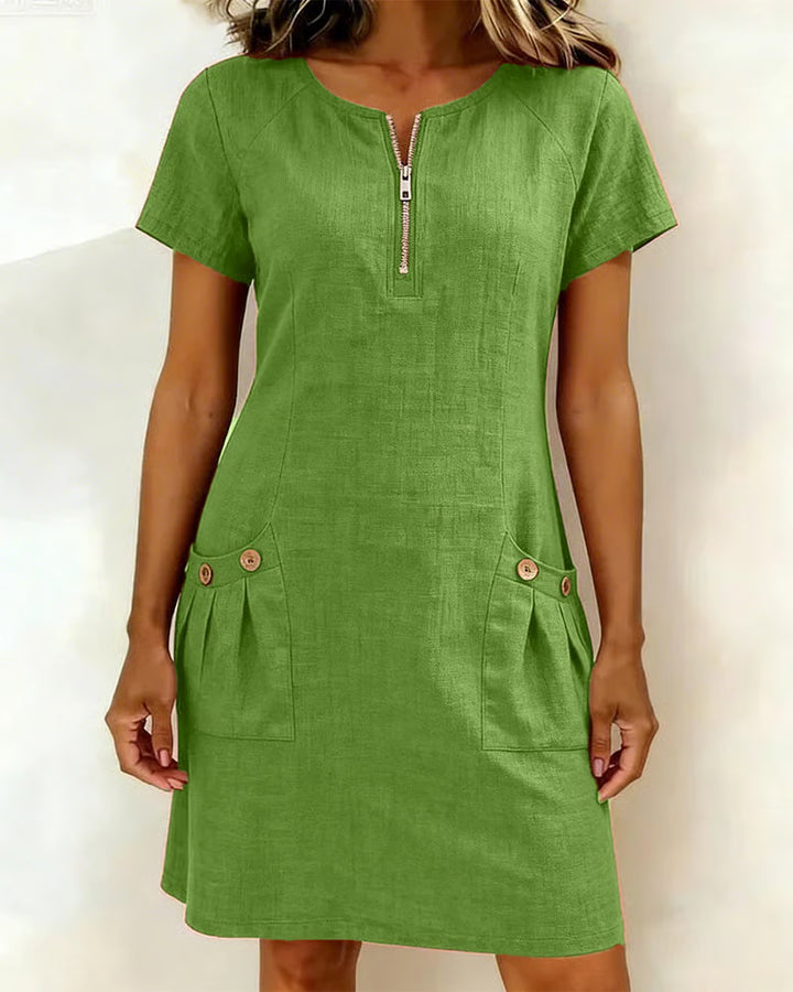 Elena™ | Effortless Comfort Midi Dress