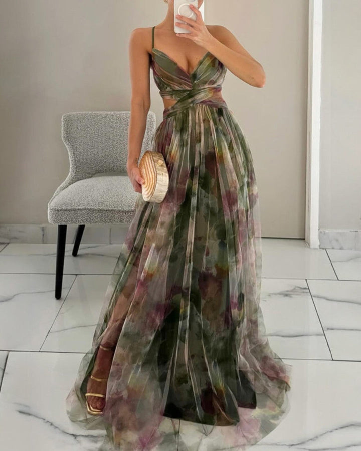Julia | Floral Maxi Dress