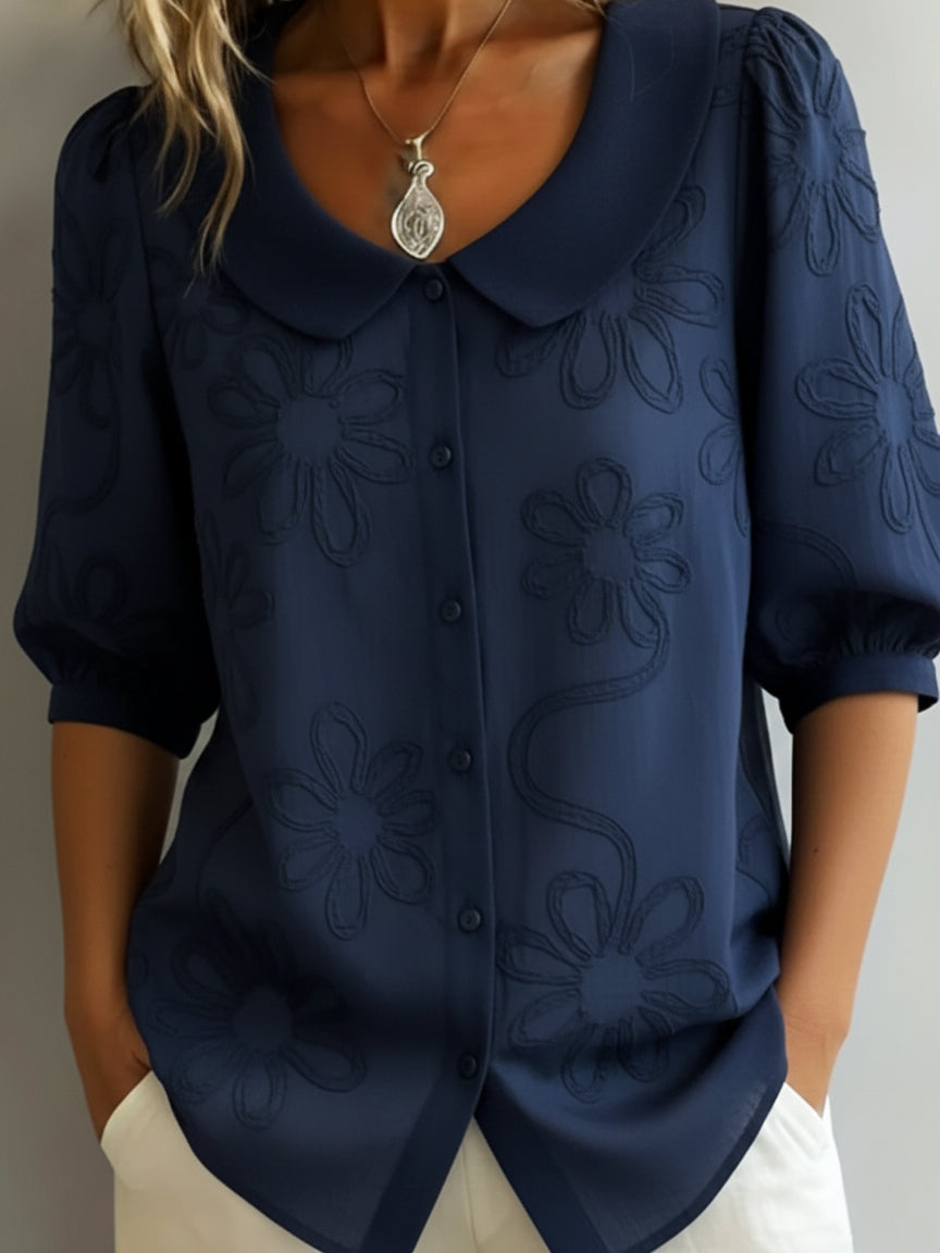 Aurelie | Lightweight Floral Blouse