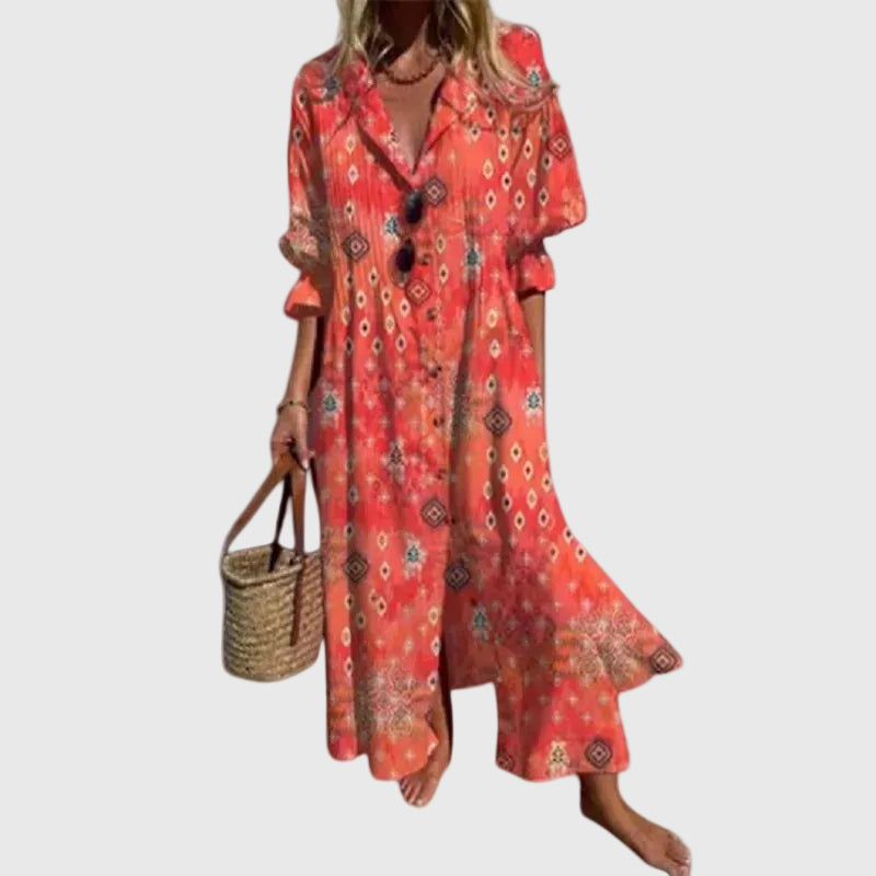 Sophia | Elegant Boho Maxi Dress