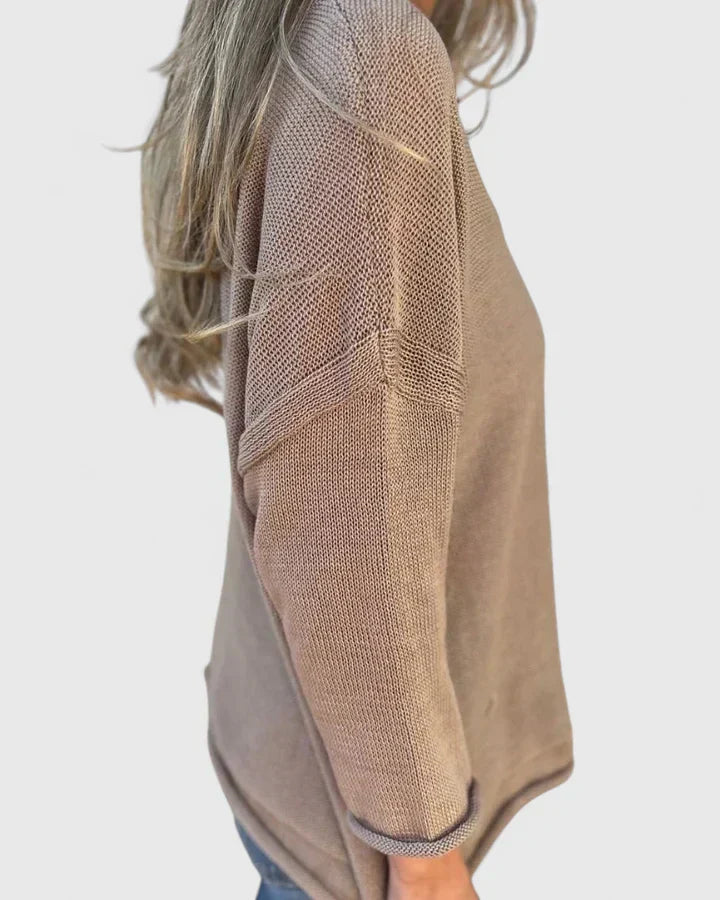 Jamie | Cozy Top V Neck