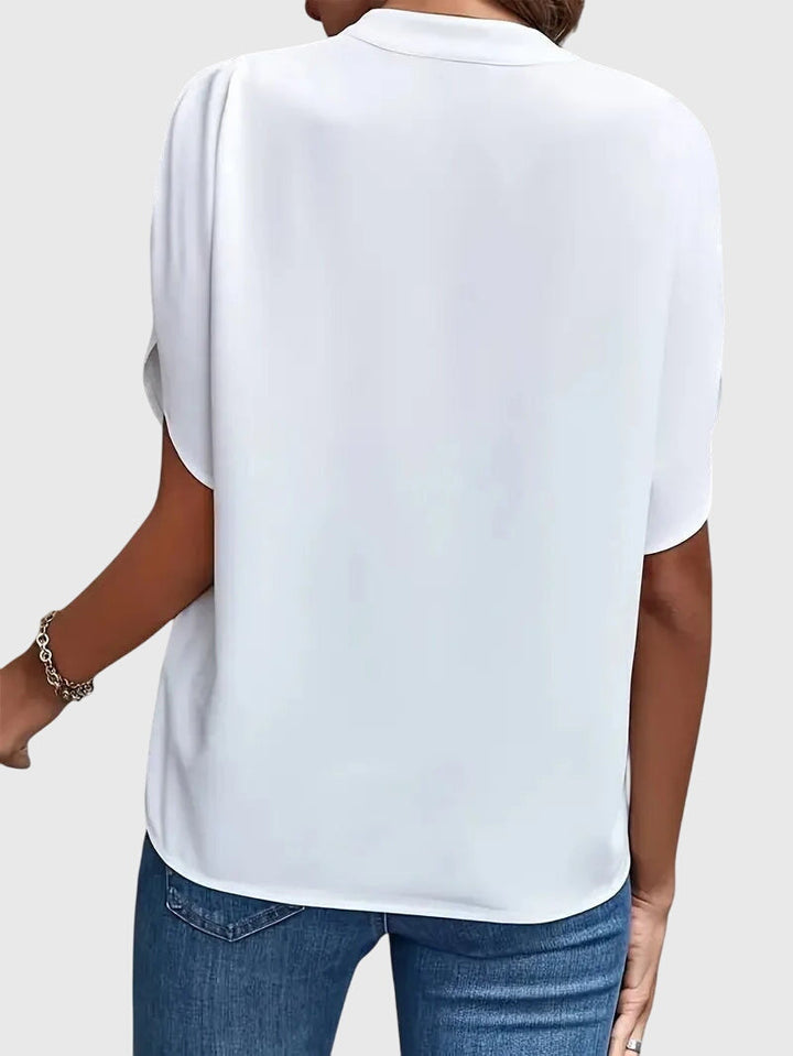 Jamie | Soft and Elegant V-Neck Shirt