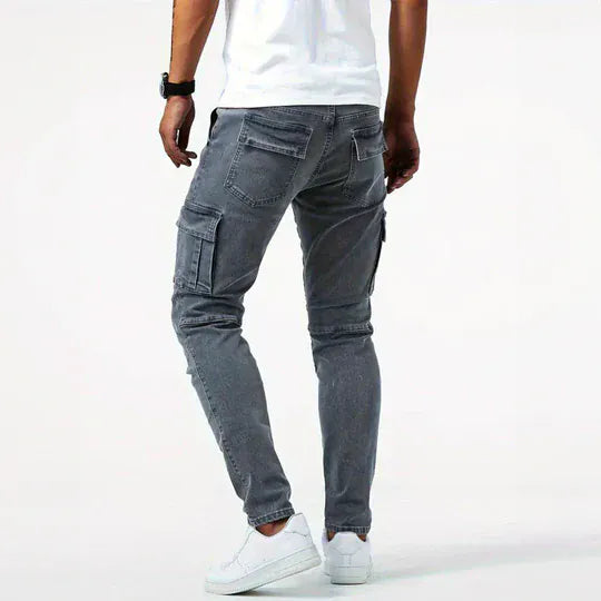 Freddie | Cargo Denim Jeans