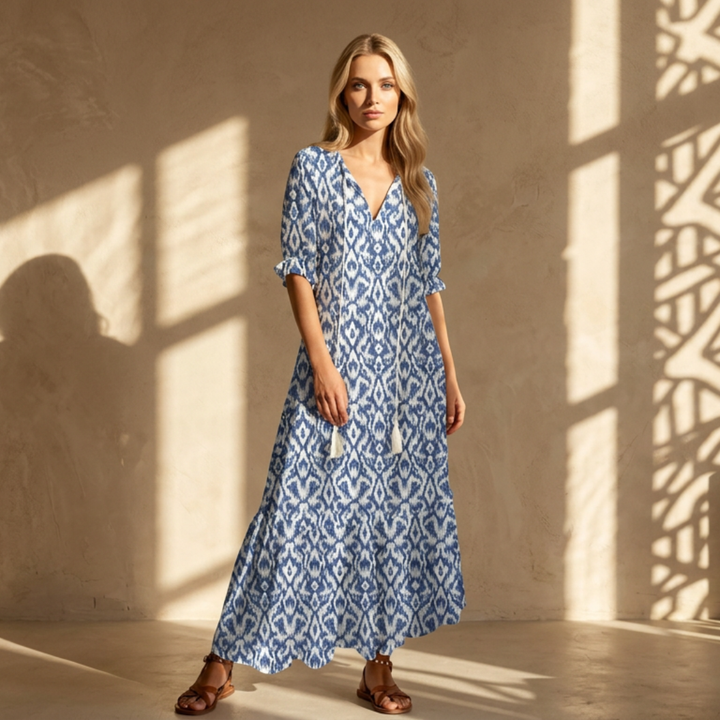 Taylor | Boho Vintage Summer Maxi Dress
