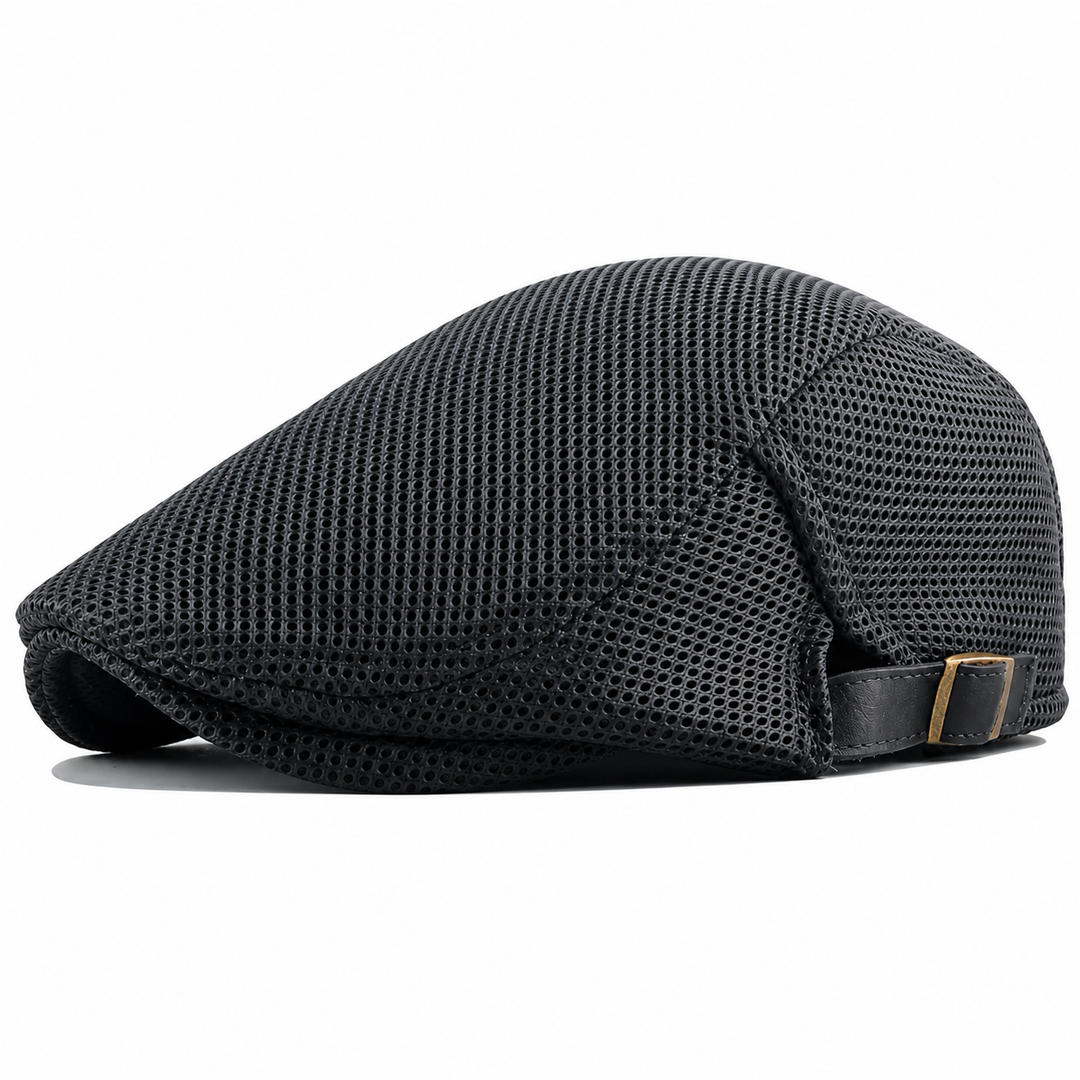 Beaumont Mesh Flat Cap