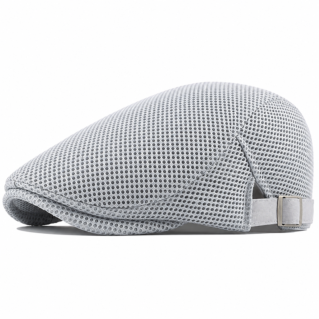 Beaumont Mesh Flat Cap