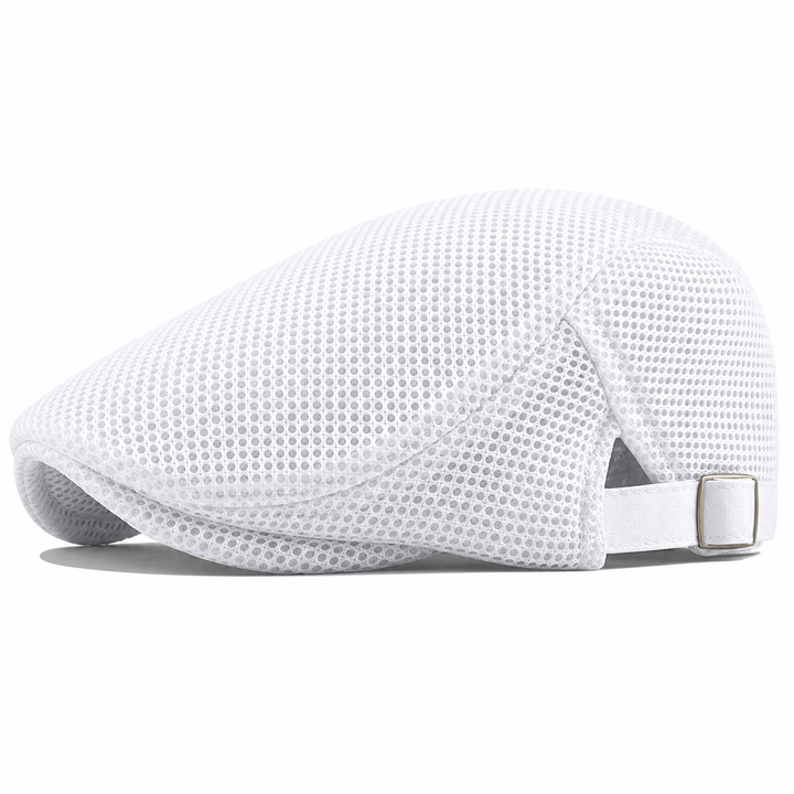 Beaumont Mesh Flat Cap