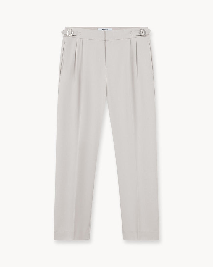 Buckle Suit Pants Regular Fit (Oatmeal)