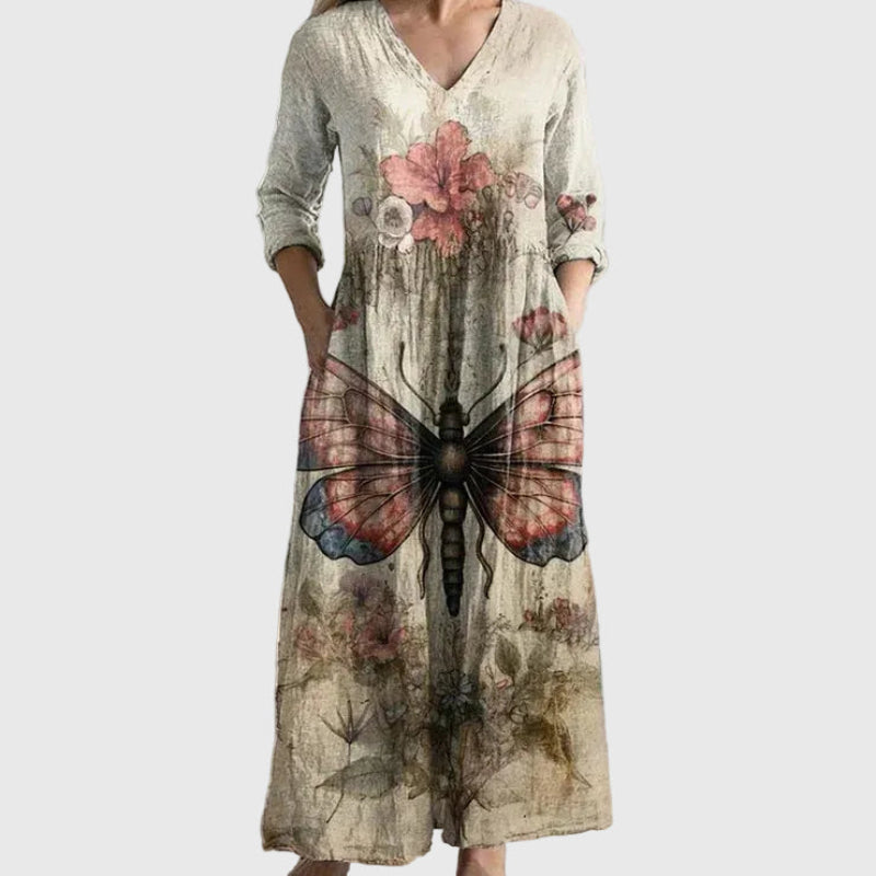 Giulia | Graceful Flowing Maxi Dress