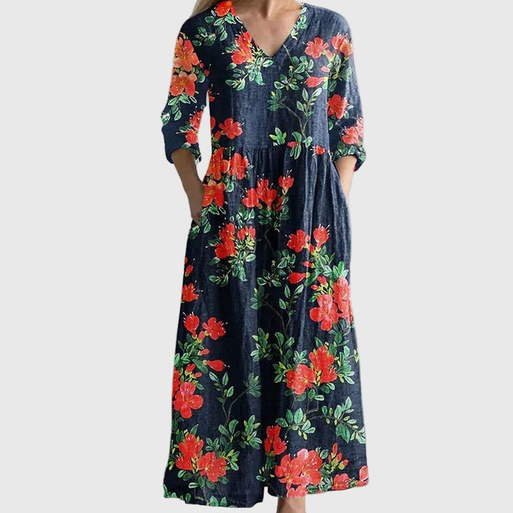 Giulia | Graceful Flowing Maxi Dress