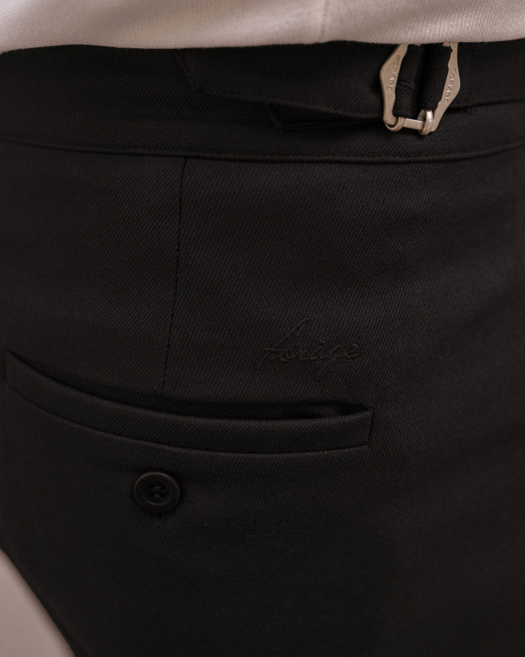 Buckle Pants (Black)