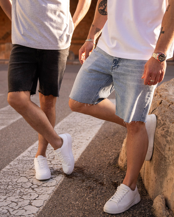 Jeans Shorts Regular Fit (Light Blue)