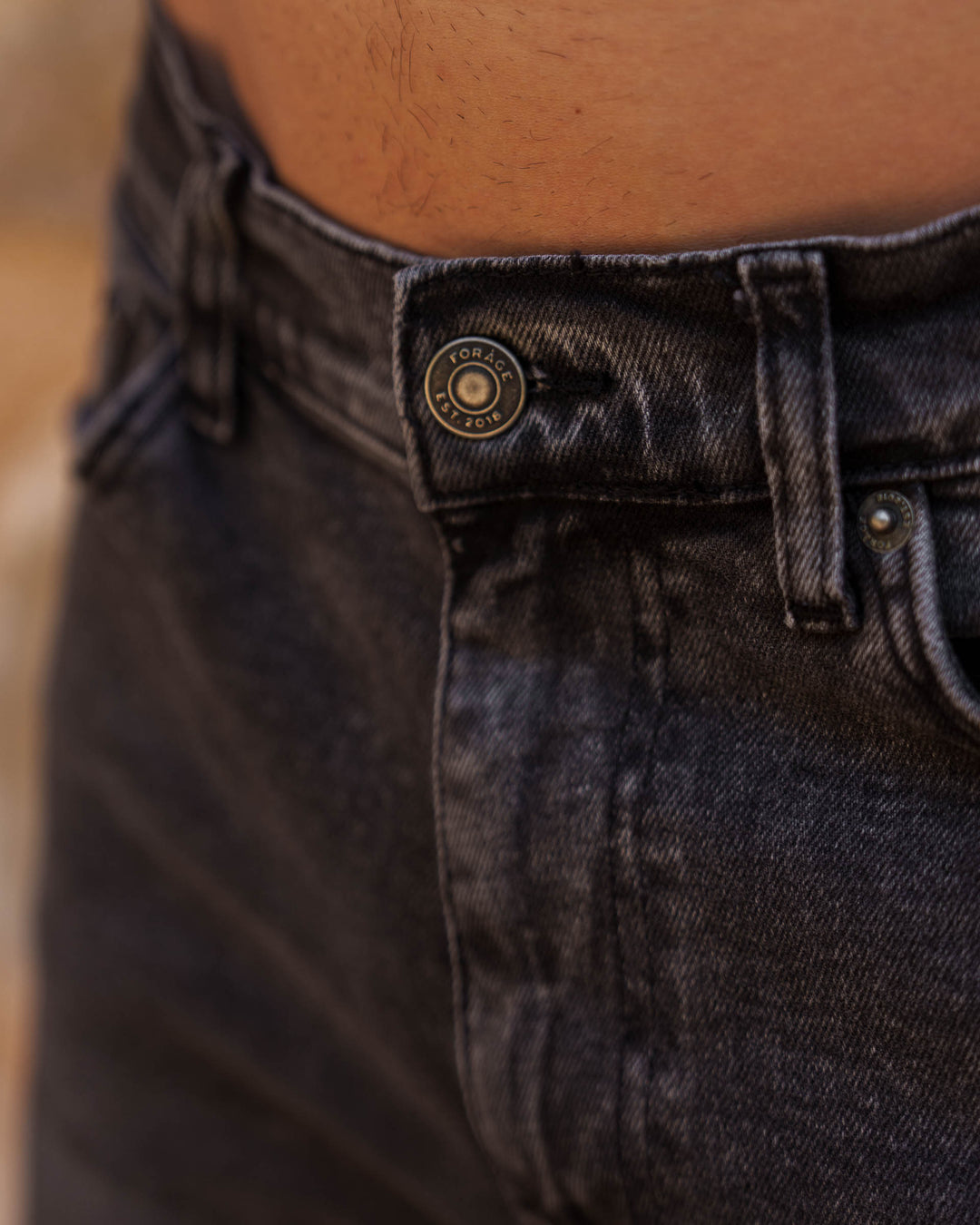 Jeans Shorts Regular Fit (Dark Grey)