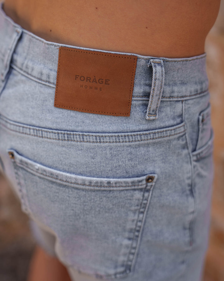 Jeans Shorts Regular Fit (Light Blue)