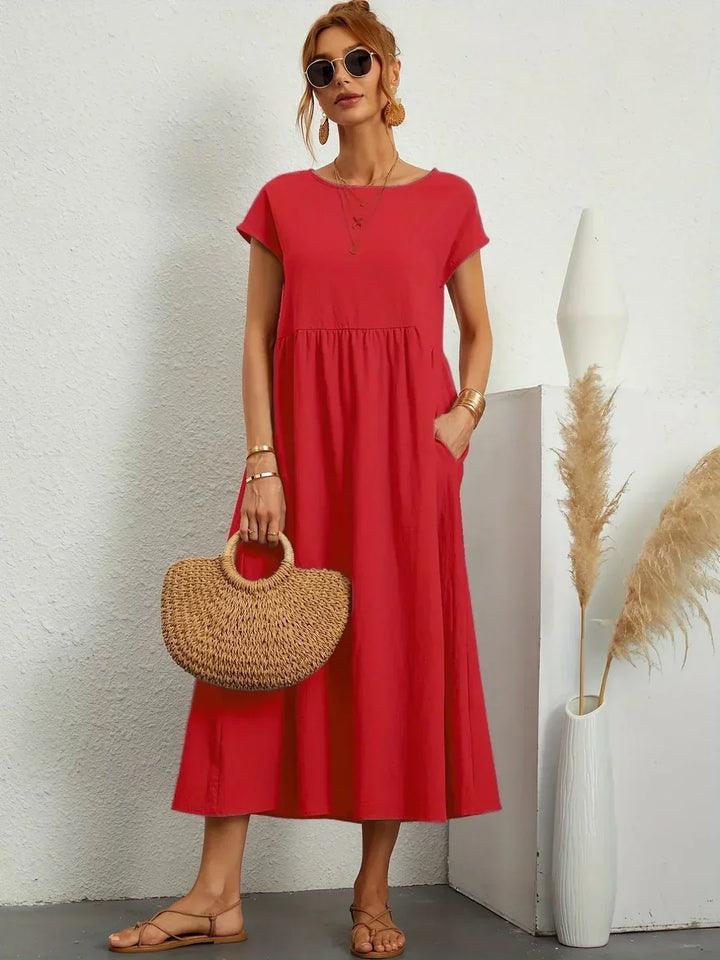 Chloe — Timeless Elegance Midi Dress