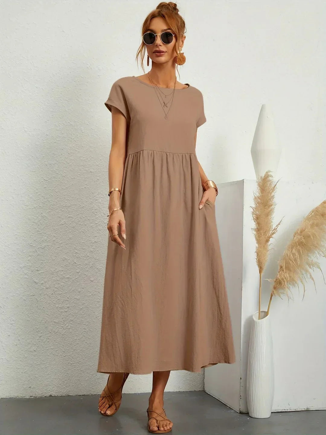 Chloe — Timeless Elegance Midi Dress