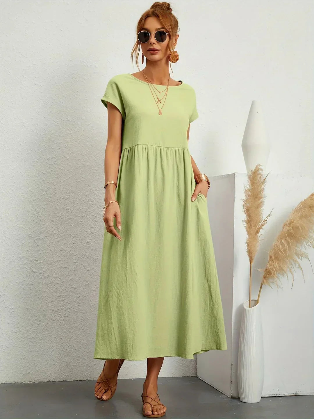 Chloe — Timeless Elegance Midi Dress