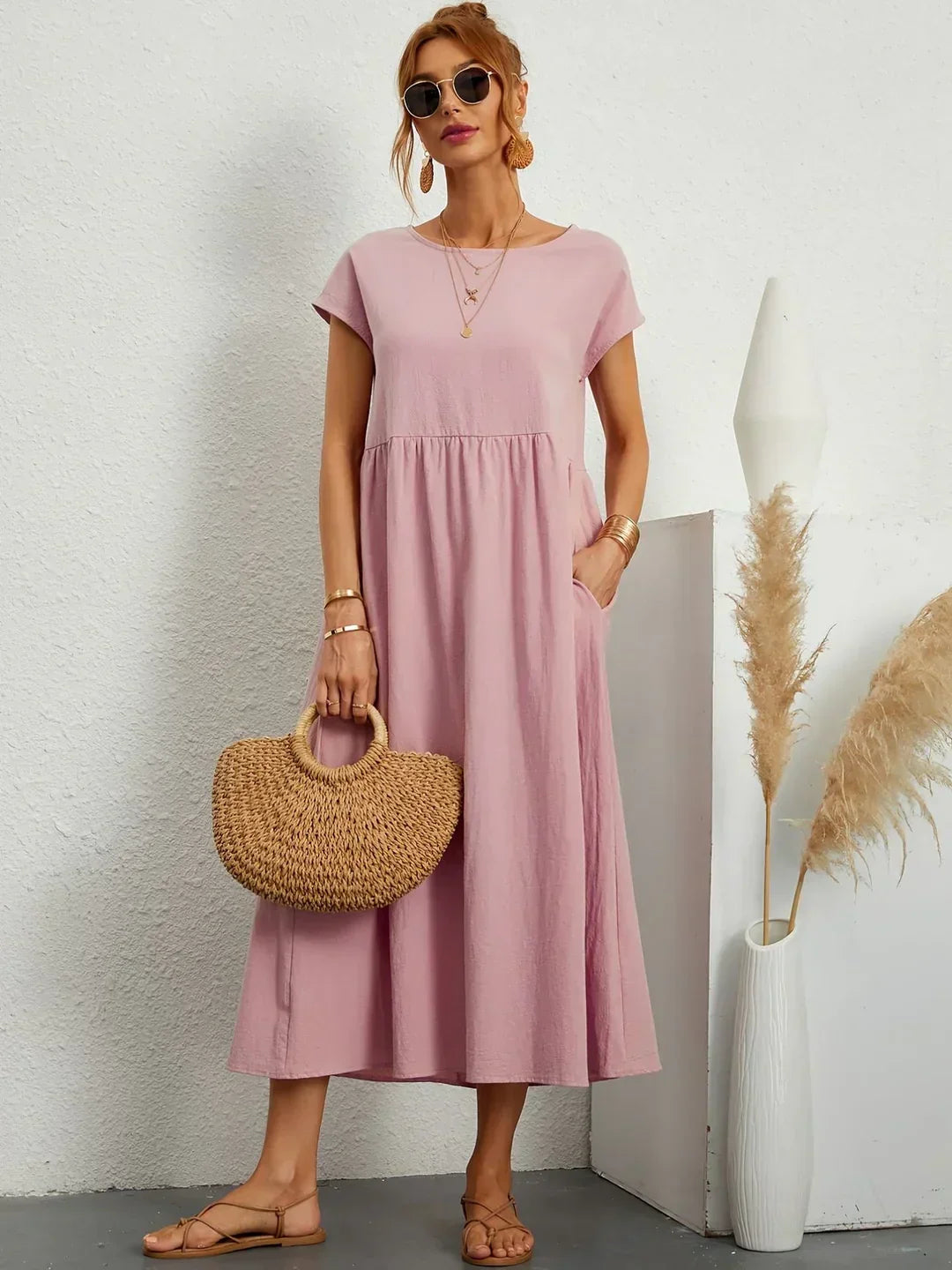Chloe — Timeless Elegance Midi Dress