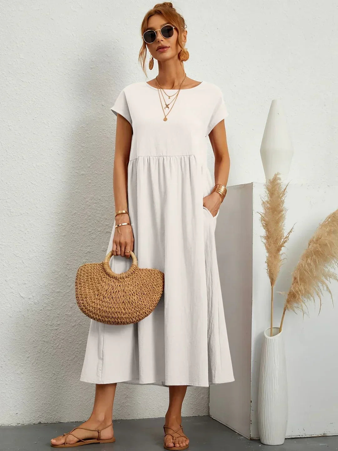 Chloe — Timeless Elegance Midi Dress
