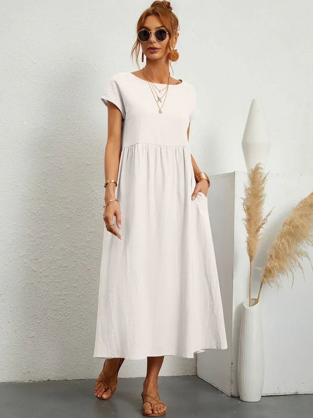 Chloe — Timeless Elegance Midi Dress