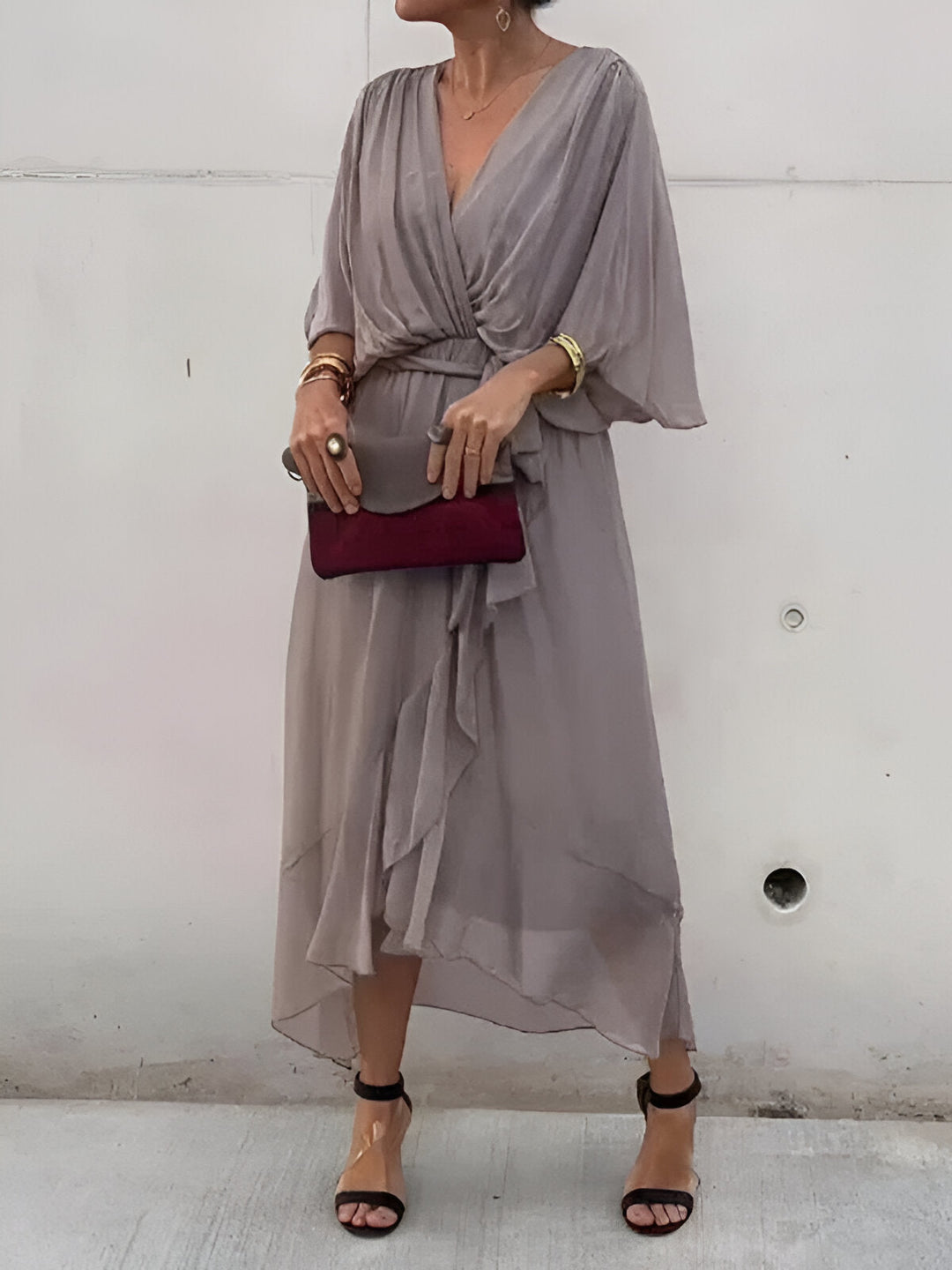 Mira Chiffon Dress
