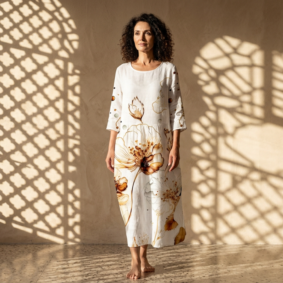 Hayley | Stylish Floral Maxi Dress