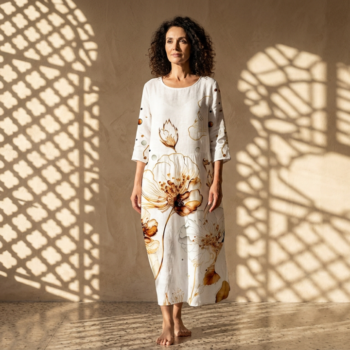 Hayley | Stylish Floral Maxi Dress