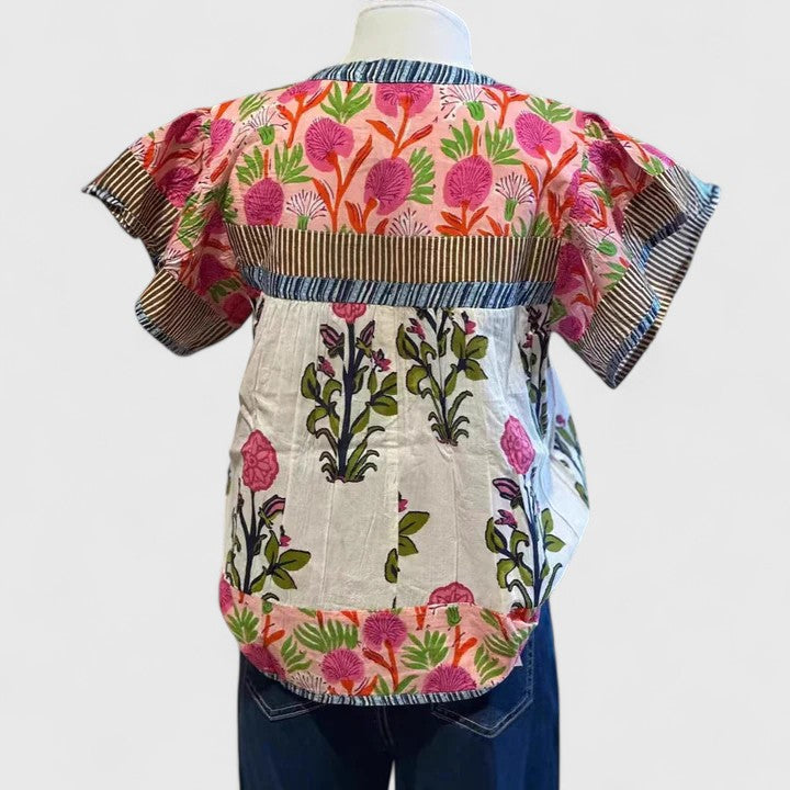 Jamie | Flower Blouse