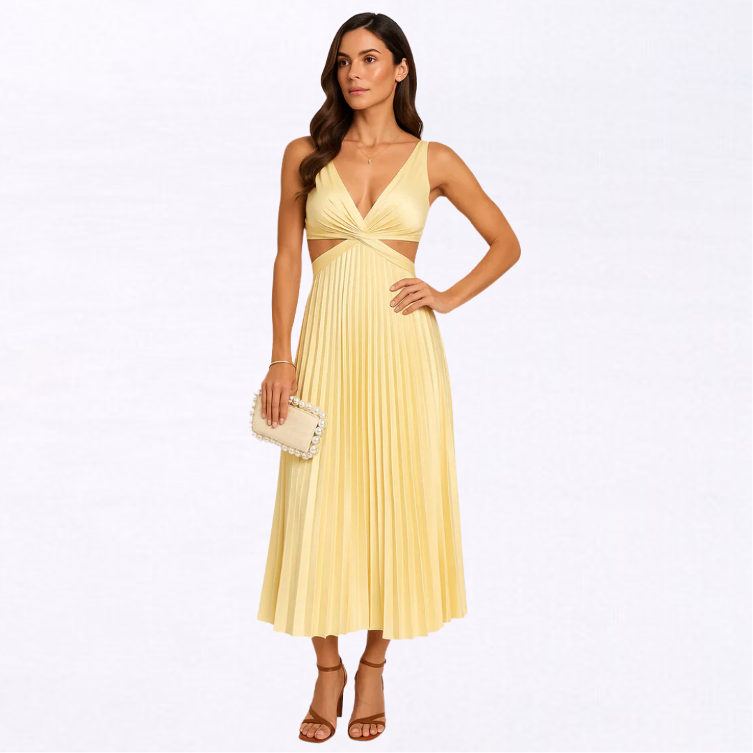 Belleza | Pleated Dress