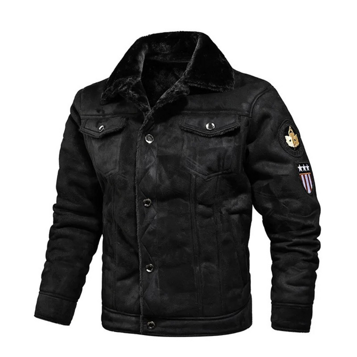 Thomas - Warm and Versatile Leather Jacket